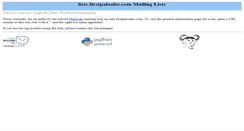 Desktop Screenshot of lists.firstpaloalto.com